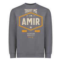Storm Amir Personalized Name Birthday Gift Heavyweight Sweatshirt - artisFamous