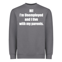 Storm i'm unemployed and i live with my parents Heavyweight Sweatshirt - artisFamous