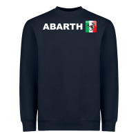 Navy abarth scorpion merch Heavyweight Sweatshirt - artisFamous