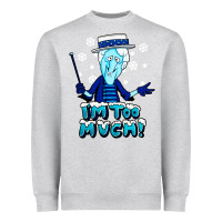 Heather Grey snow miser Heavyweight Sweatshirt - artisFamous