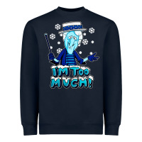 Navy snow miser Heavyweight Sweatshirt - artisFamous