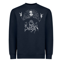 Navy hail sagan musical Heavyweight Sweatshirt - artisFamous