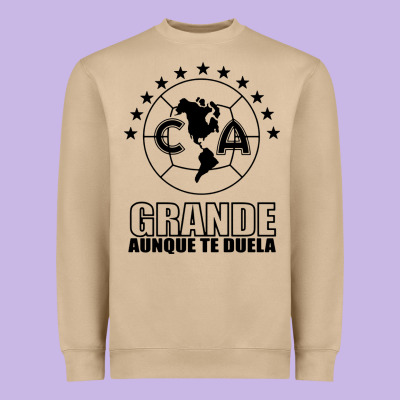 Club America De Mexico Heavyweight Sweatshirt Designed By Artisfamous