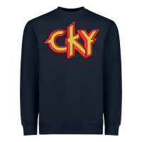 Navy cky Heavyweight Sweatshirt - artisFamous