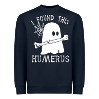 Navy halloween i found this skeleton Heavyweight Sweatshirt - artisFamous
