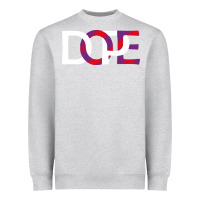 Heather Grey dope Heavyweight Sweatshirt - artisFamous