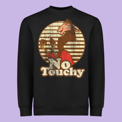 Emperor’s New Groove Kuzco Llama No Touchy Heavyweight Sweatshirt Designed By Artisfamous