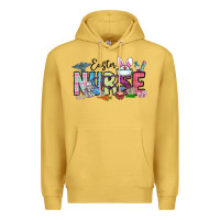 Antique Gold easter nurse Premium Hoodie - CowhideDigitalArt