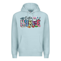 Blue Mist easter nurse Premium Hoodie - CowhideDigitalArt