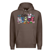 Coffee easter nurse Premium Hoodie - CowhideDigitalArt