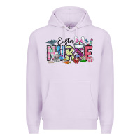 Lilac easter nurse Premium Hoodie - CowhideDigitalArt