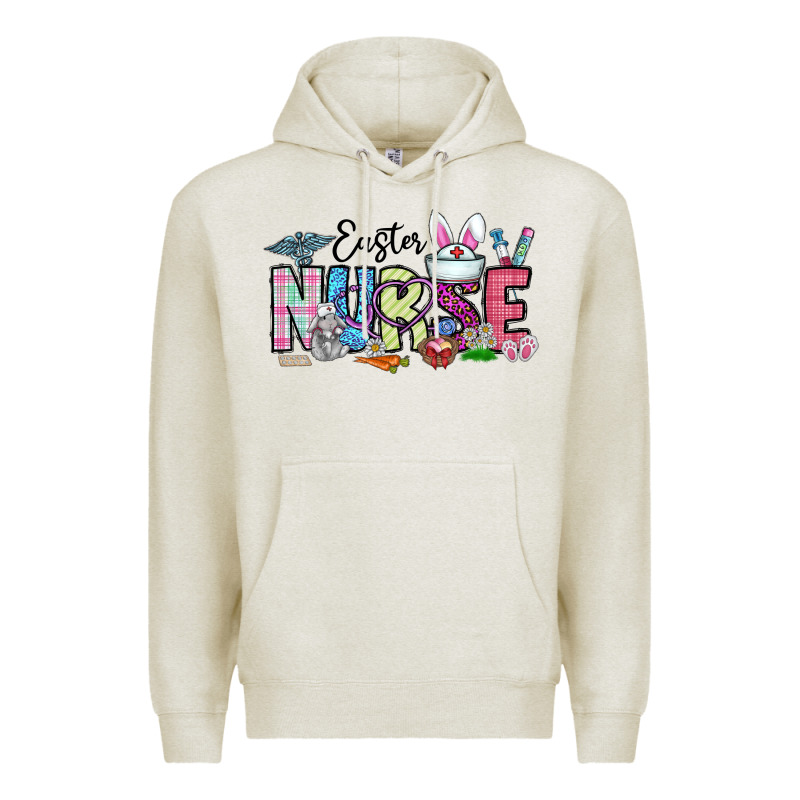 Easter Nurse Premium Hoodie by CowhideDigitalArt | Teevron