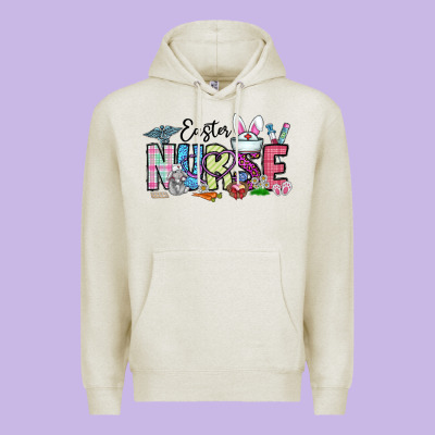 Easter Nurse Premium Hoodie Designed By Cowhidedigitalart
