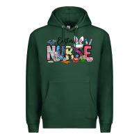 Sports Green easter nurse Premium Hoodie - CowhideDigitalArt