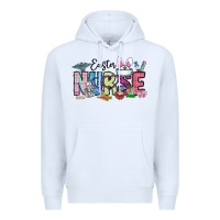 White easter nurse Premium Hoodie - CowhideDigitalArt