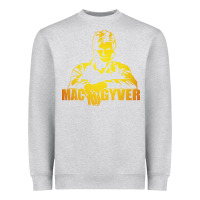 Heather Grey macgyver actor movie Heavyweight Sweatshirt - artisFamous