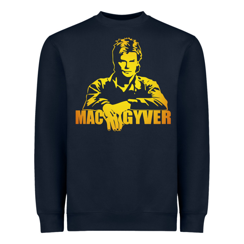 Macgyver Actor Movie Heavyweight Sweatshirt by artisFamous | Teevron