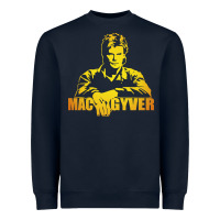 Navy macgyver actor movie Heavyweight Sweatshirt - artisFamous