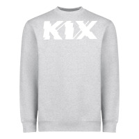 Heather Grey kix Heavyweight Sweatshirt - artisFamous