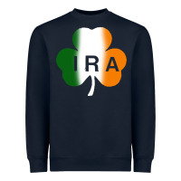 Navy ira irish lucky shamrock Heavyweight Sweatshirt - artisFamous