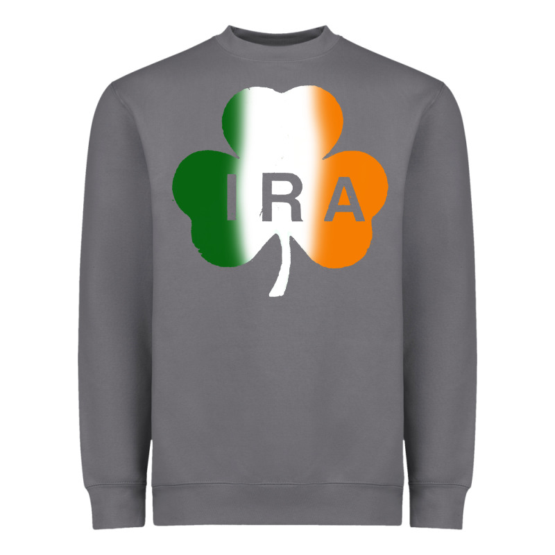 Ira Irish Lucky Shamrock Heavyweight Sweatshirt by artisFamous | Teevron