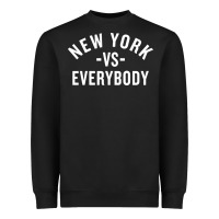 Black new york vs everybody Heavyweight Sweatshirt - artisFamous