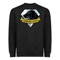 Black diamond dogs classic Heavyweight Sweatshirt - artisFamous