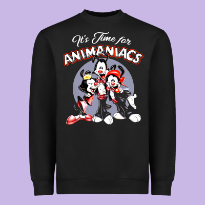 It’s Time For Animaniacs Heavyweight Sweatshirt Designed By Artisfamous