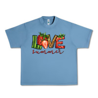 Pebble Blue love summer strawberry Urban Heavy Tee - Jasminsmagicworld