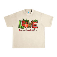 Sandshell love summer strawberry Urban Heavy Tee - Jasminsmagicworld