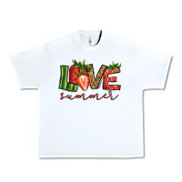 White love summer strawberry Urban Heavy Tee - Jasminsmagicworld