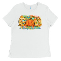 White with god all things are possible Ladies Tee - CowGirlArtShop