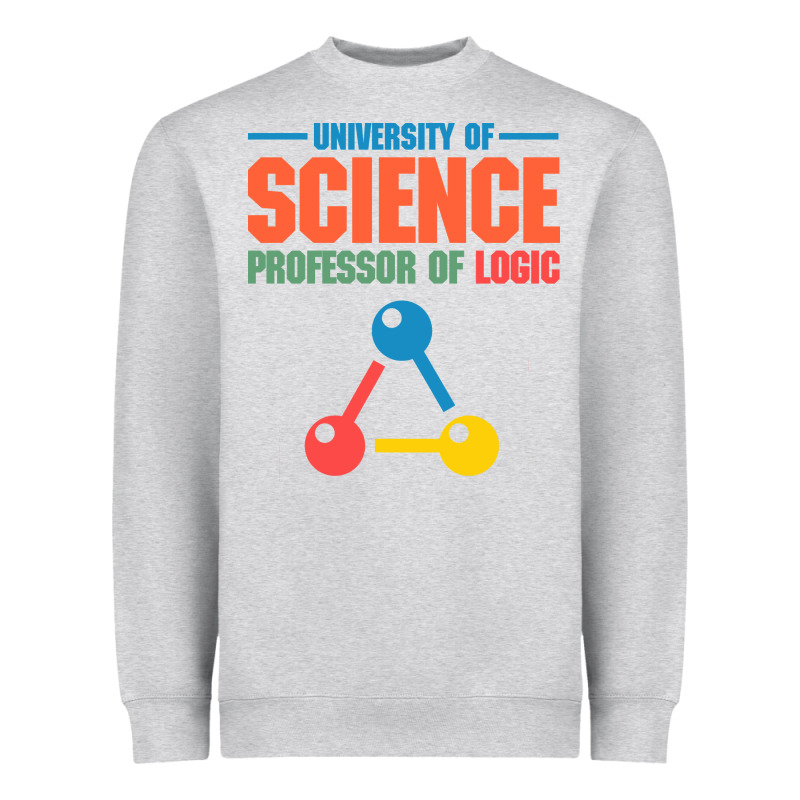 University Of Science Professor Of Logic Heavyweight Sweatshirt by artisFamous | Teevron