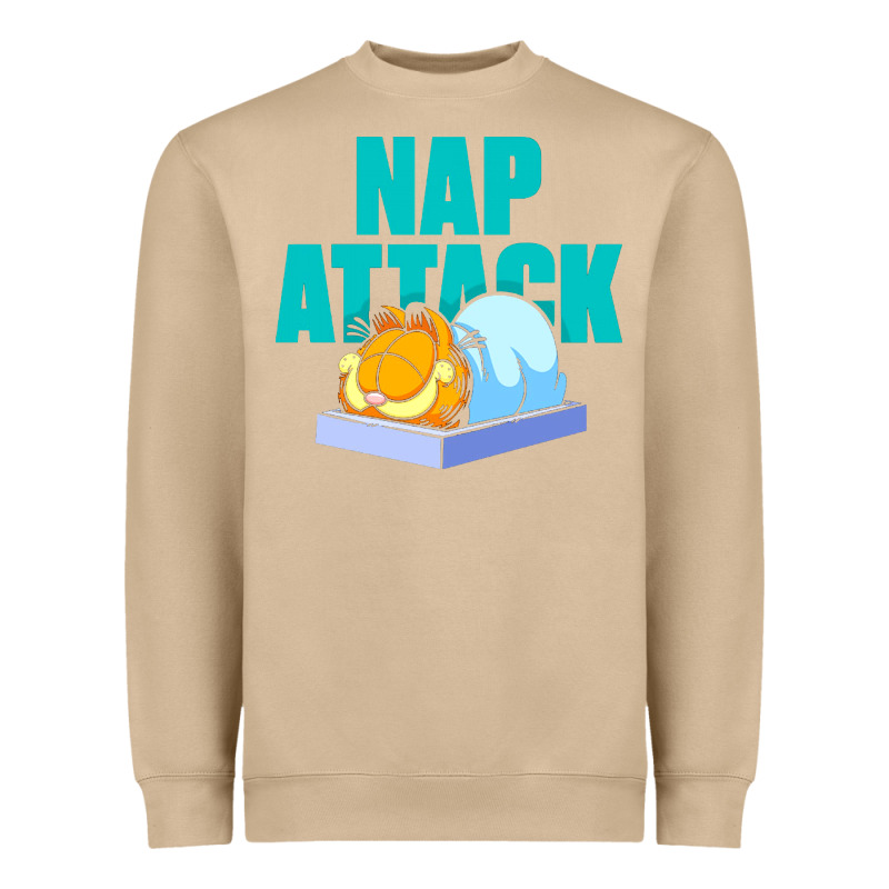 Nap Attack Heavyweight Sweatshirt by artisFamous | Teevron