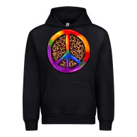 Black peace sign pride Urban Hoodie - JahusDesignShop