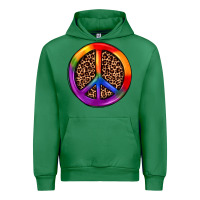Emerald peace sign pride Urban Hoodie - JahusDesignShop