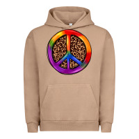 Pigment Burro peace sign pride Urban Hoodie - JahusDesignShop