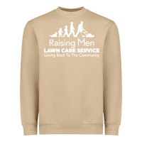 Mushroom raising men lawn care Heavyweight Sweatshirt - artisFamous