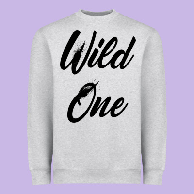 Wild One Heavyweight Sweatshirt Designed By Artisfamous
