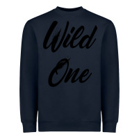 Navy wild one Heavyweight Sweatshirt - artisFamous