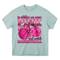 Arona In October We Wear Pink and Watch Basketball Heavy Core Tee - texasbilliewilder