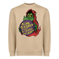 Mushroom The Little Crocodile Heavyweight Sweatshirt - artisFamous
