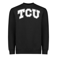 Black tcu Heavyweight Sweatshirt - artisFamous