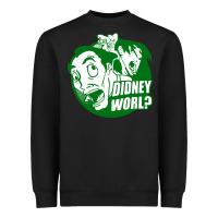 Black didney worl Heavyweight Sweatshirt - artisFamous