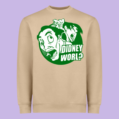 Didney Worl Heavyweight Sweatshirt Designed By Artisfamous
