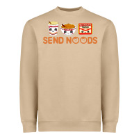 Mushroom send noods Heavyweight Sweatshirt - artisFamous