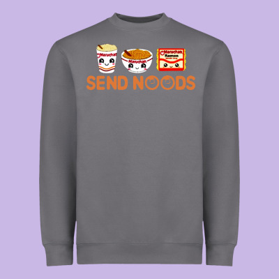 Send Noods Heavyweight Sweatshirt Designed By Artisfamous
