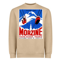 Mushroom Savoie France Blue Heavyweight Sweatshirt - artisFamous