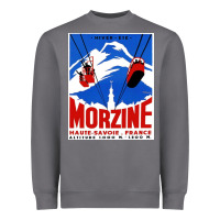 Storm Savoie France Blue Heavyweight Sweatshirt - artisFamous