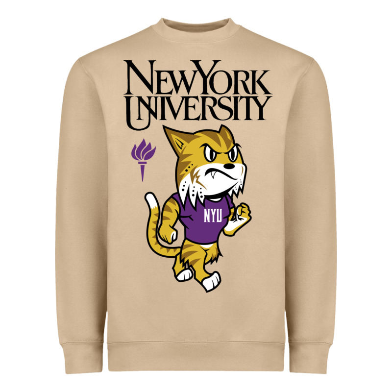 New York University Heavyweight Sweatshirt by artisFamous | Teevron